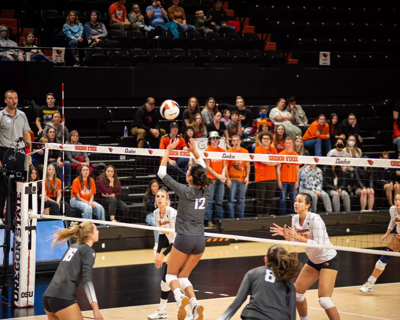 Washington State defeated Oregon State, 3-0, on Friday, Nov. 4, 2022, at Gill Coliseum.