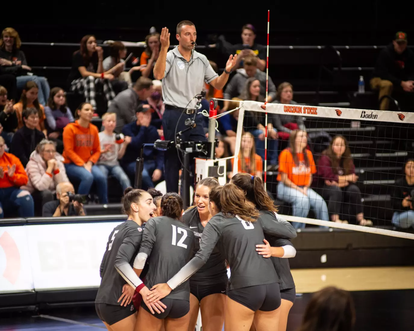 Washington State defeated Oregon State, 3-0, on Friday, Nov. 4, 2022, at Gill Coliseum.