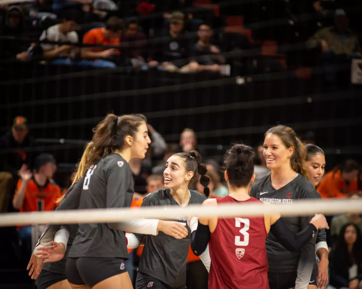 Washington State defeated Oregon State, 3-0, on Friday, Nov. 4, 2022, at Gill Coliseum.