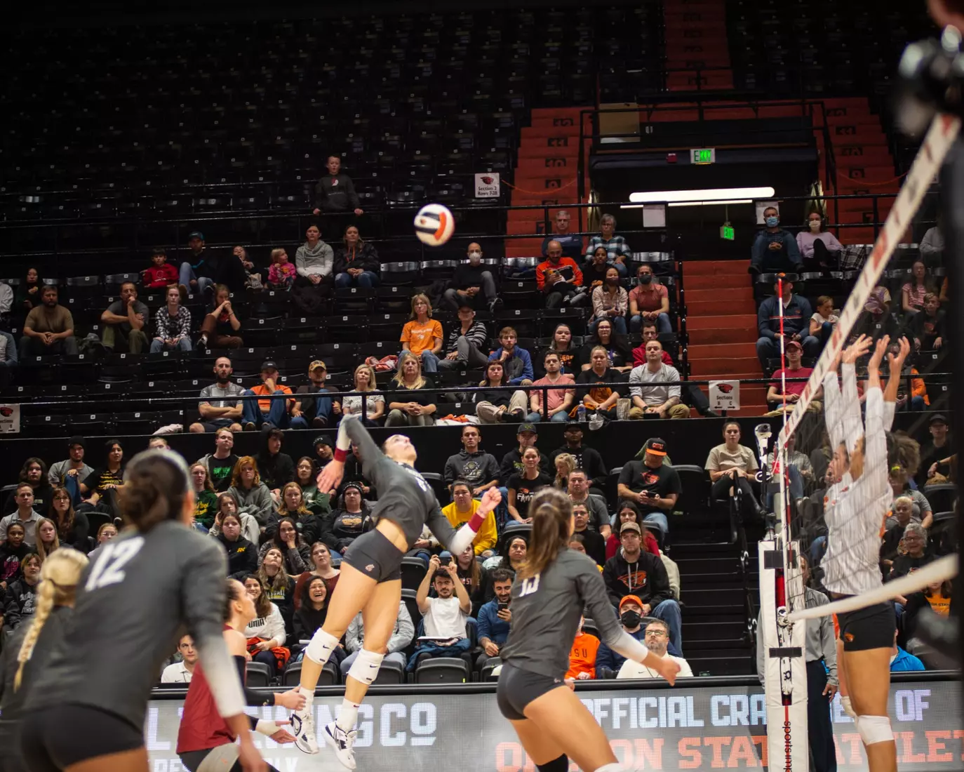 Washington State defeated Oregon State, 3-0, on Friday, Nov. 4, 2022, at Gill Coliseum.