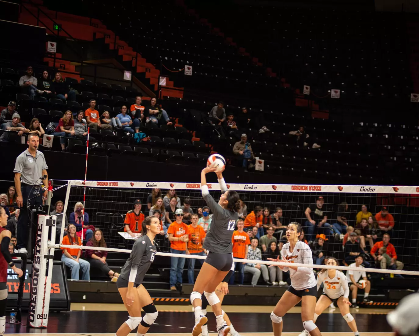 Washington State defeated Oregon State, 3-0, on Friday, Nov. 4, 2022, at Gill Coliseum.