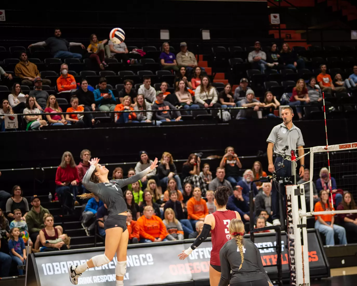 Washington State defeated Oregon State, 3-0, on Friday, Nov. 4, 2022, at Gill Coliseum.
