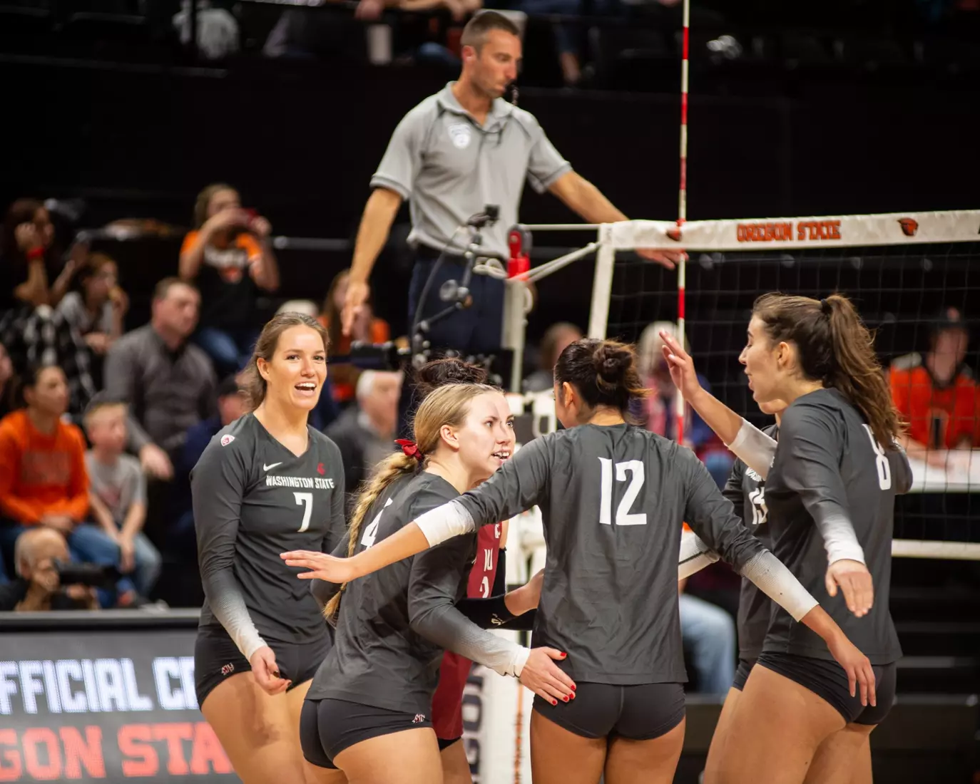 Washington State defeated Oregon State, 3-0, on Friday, Nov. 4, 2022, at Gill Coliseum.