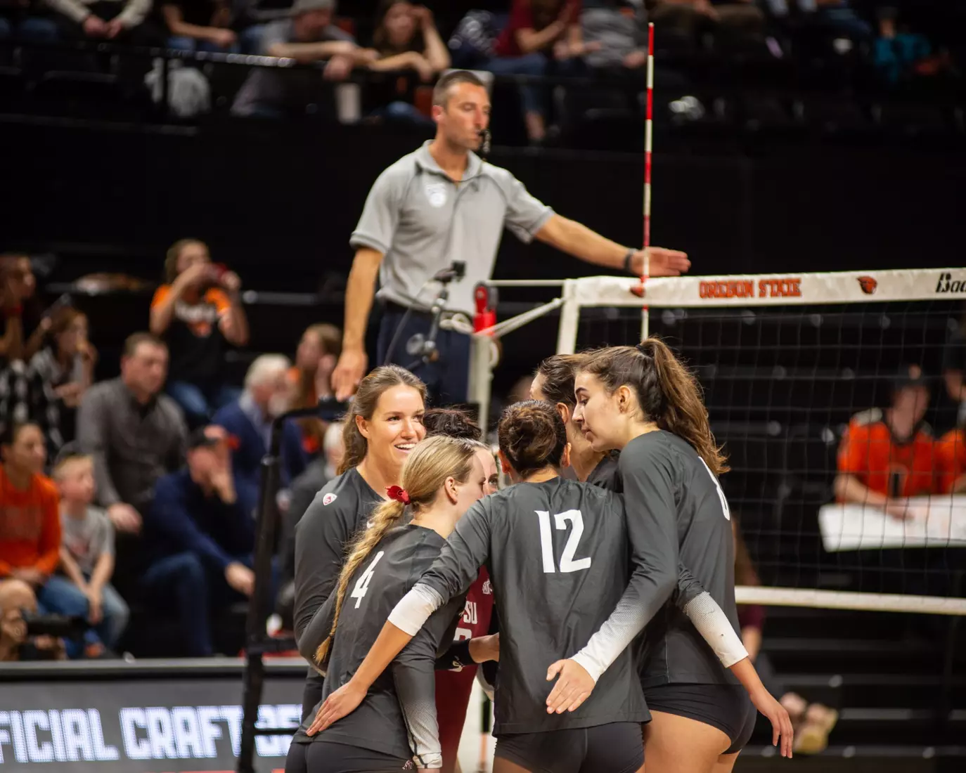 Washington State defeated Oregon State, 3-0, on Friday, Nov. 4, 2022, at Gill Coliseum.