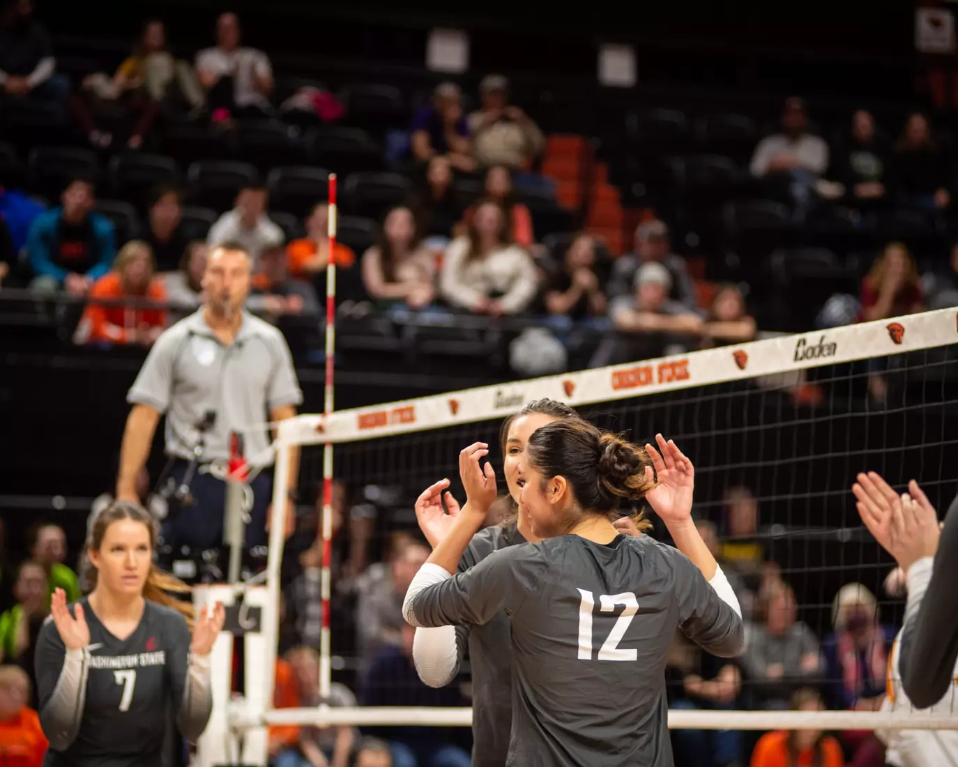 Washington State defeated Oregon State, 3-0, on Friday, Nov. 4, 2022, at Gill Coliseum.