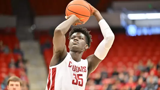 Mouhamed Gueye shoots against Utah