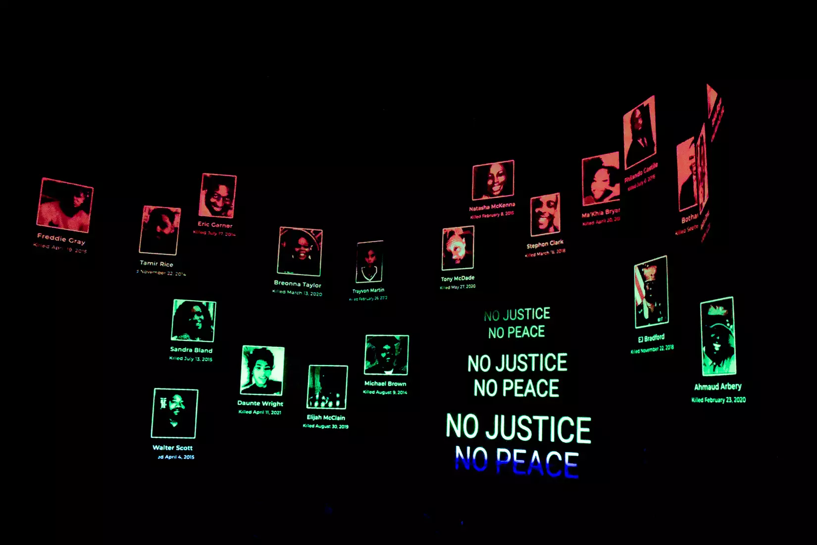 Chris Jackson (football), Anna Rodgers (track & field), and Deputy Athletics Director Ike Ukaegbu attend the Pac-12's ImPACT trip to historic Montgomery & Selma, Alabama.