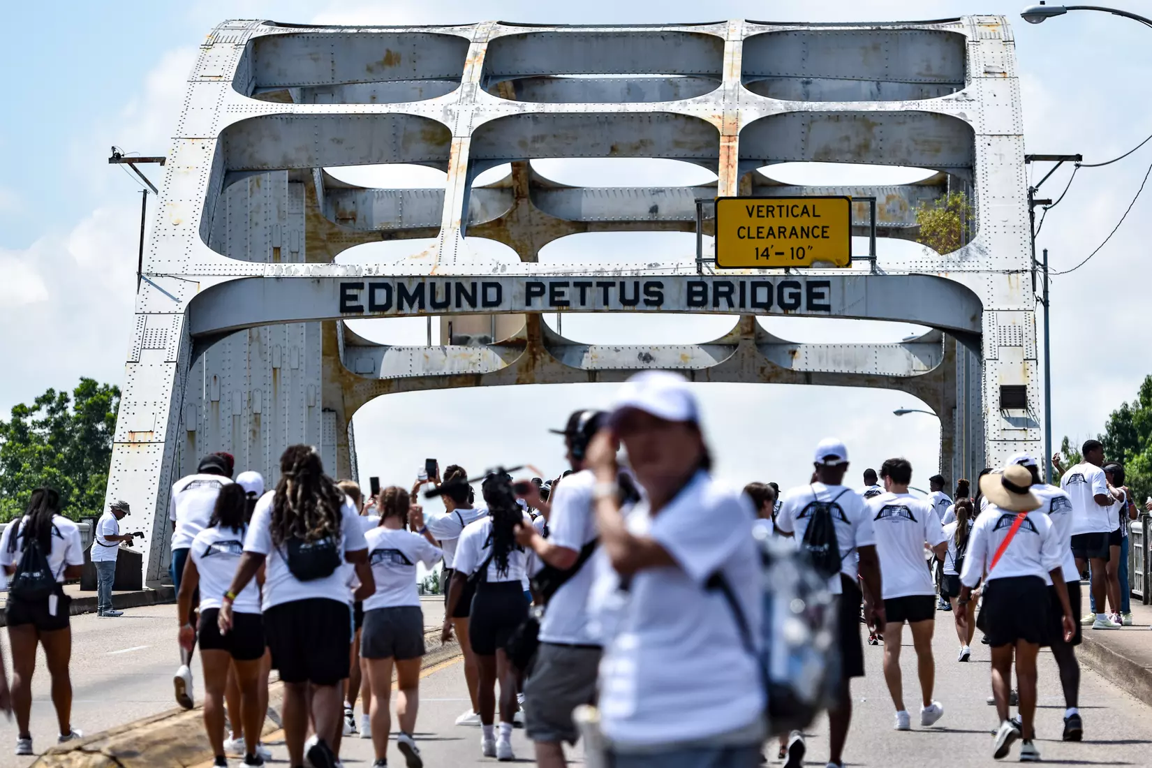 Chris Jackson (football), Anna Rodgers (track & field), and Deputy Athletics Director Ike Ukaegbu attend the Pac-12's ImPACT trip to historic Montgomery & Selma, Alabama.