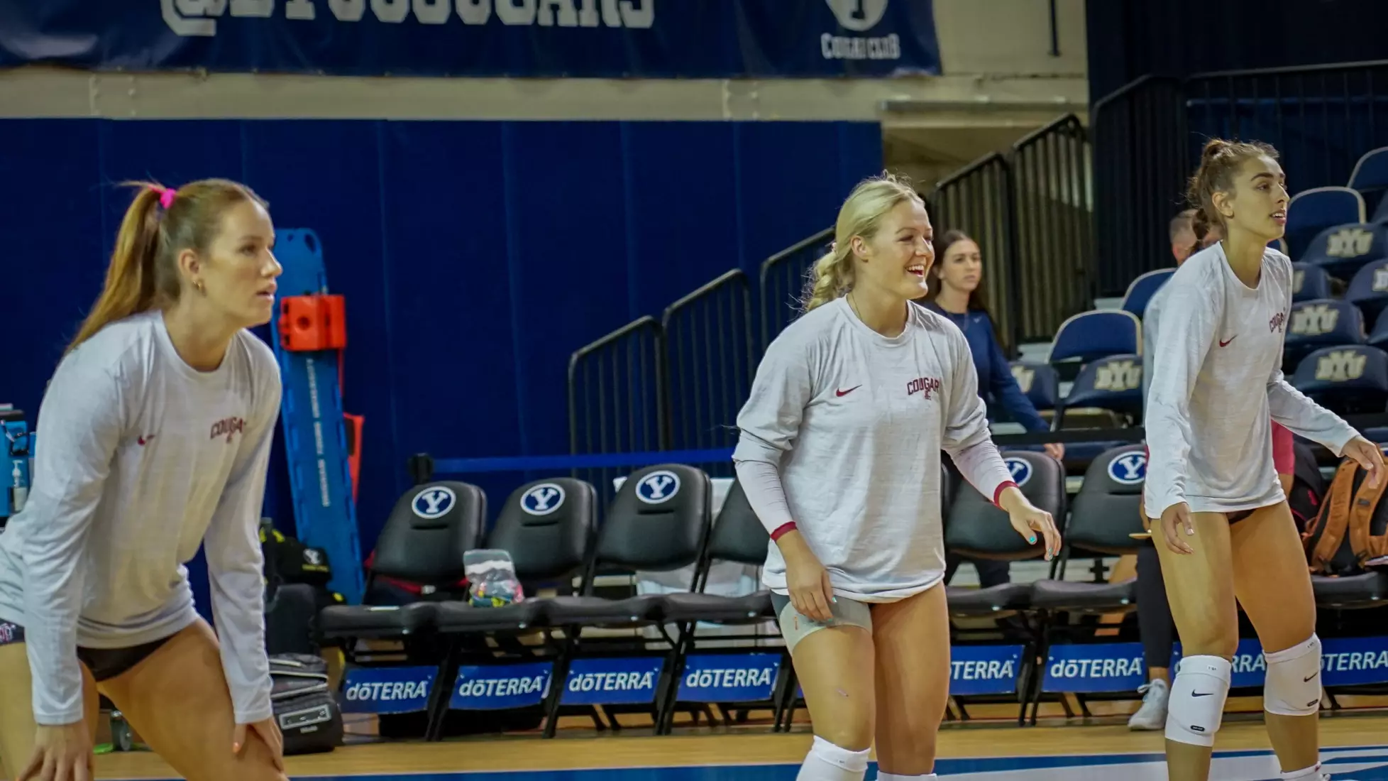 WSU volleyball season opener vs Duke at the BYU doTERRA Classic at the Smith Fieldhouse in Provo, Utah.
