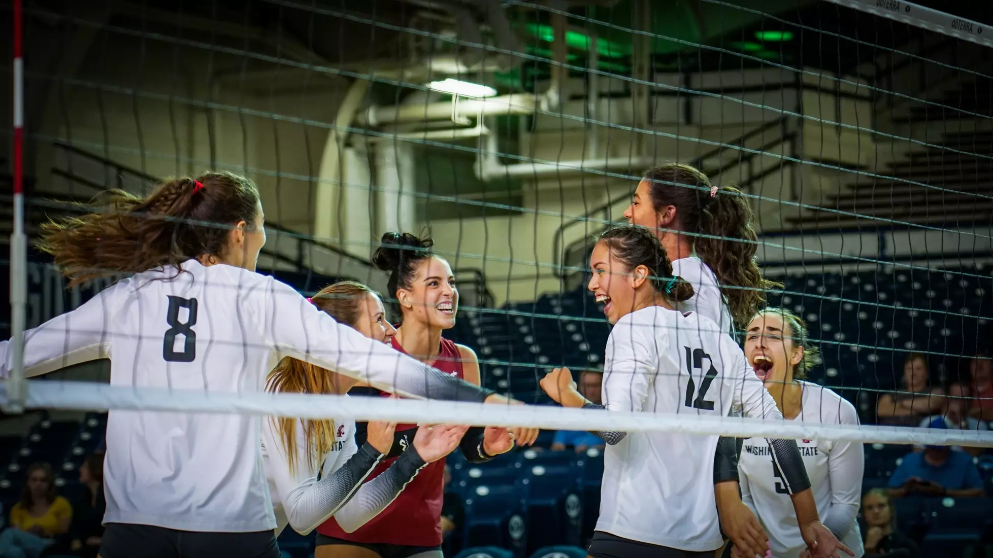 WSU volleyball season opener vs Duke at the BYU doTERRA Classic at the Smith Fieldhouse in Provo, Utah.