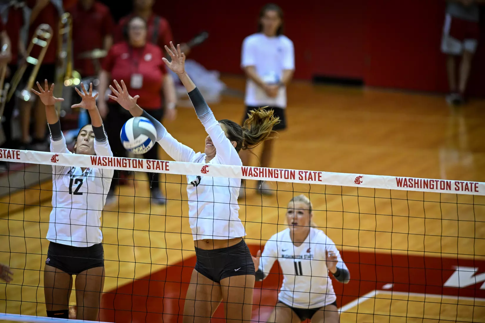 WSU volleyball sweeps Cal Baptist, 3-0, in it's season opener in Bohler Gym on Thursday, Sept. 1, 2022.