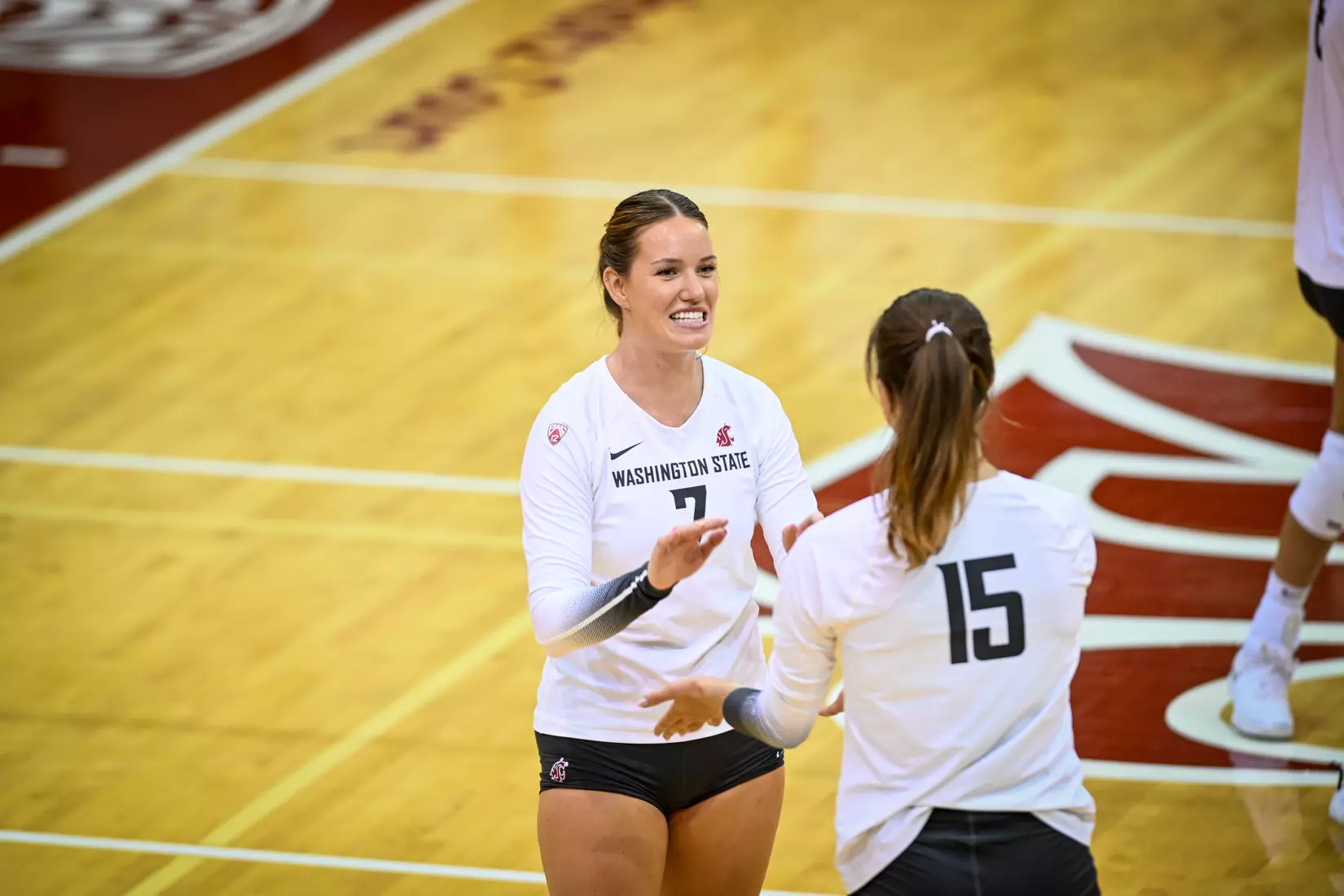 WSU volleyball sweeps Cal Baptist, 3-0, in it's season opener in Bohler Gym on Thursday, Sept. 1, 2022.