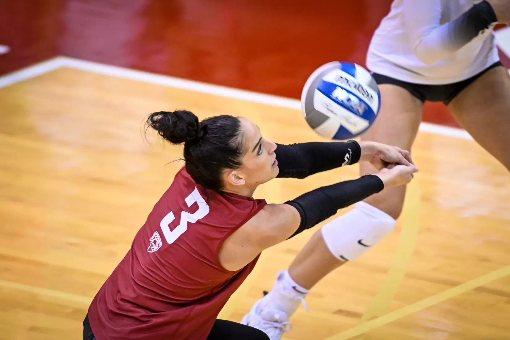 WSU volleyball sweeps Cal Baptist, 3-0, in it's season opener in Bohler Gym on Thursday, Sept. 1, 2022.