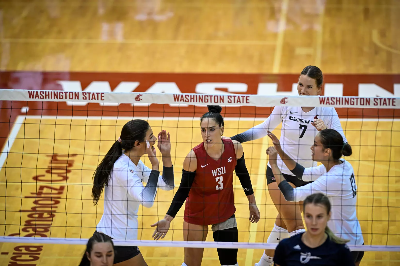 WSU volleyball sweeps Cal Baptist, 3-0, in it's season opener in Bohler Gym on Thursday, Sept. 1, 2022.