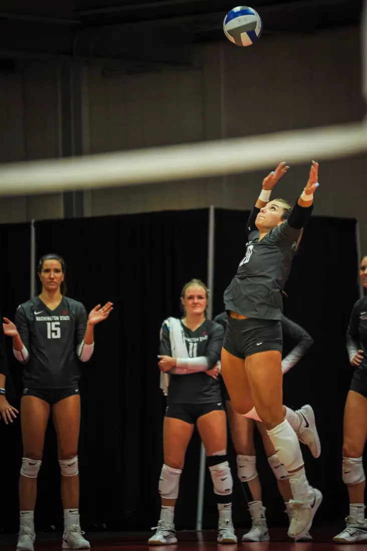 WSU defeated Fairleigh Dickinson, 3-0, at the Fairfield Invitational, on Saturday, Sept. 10.