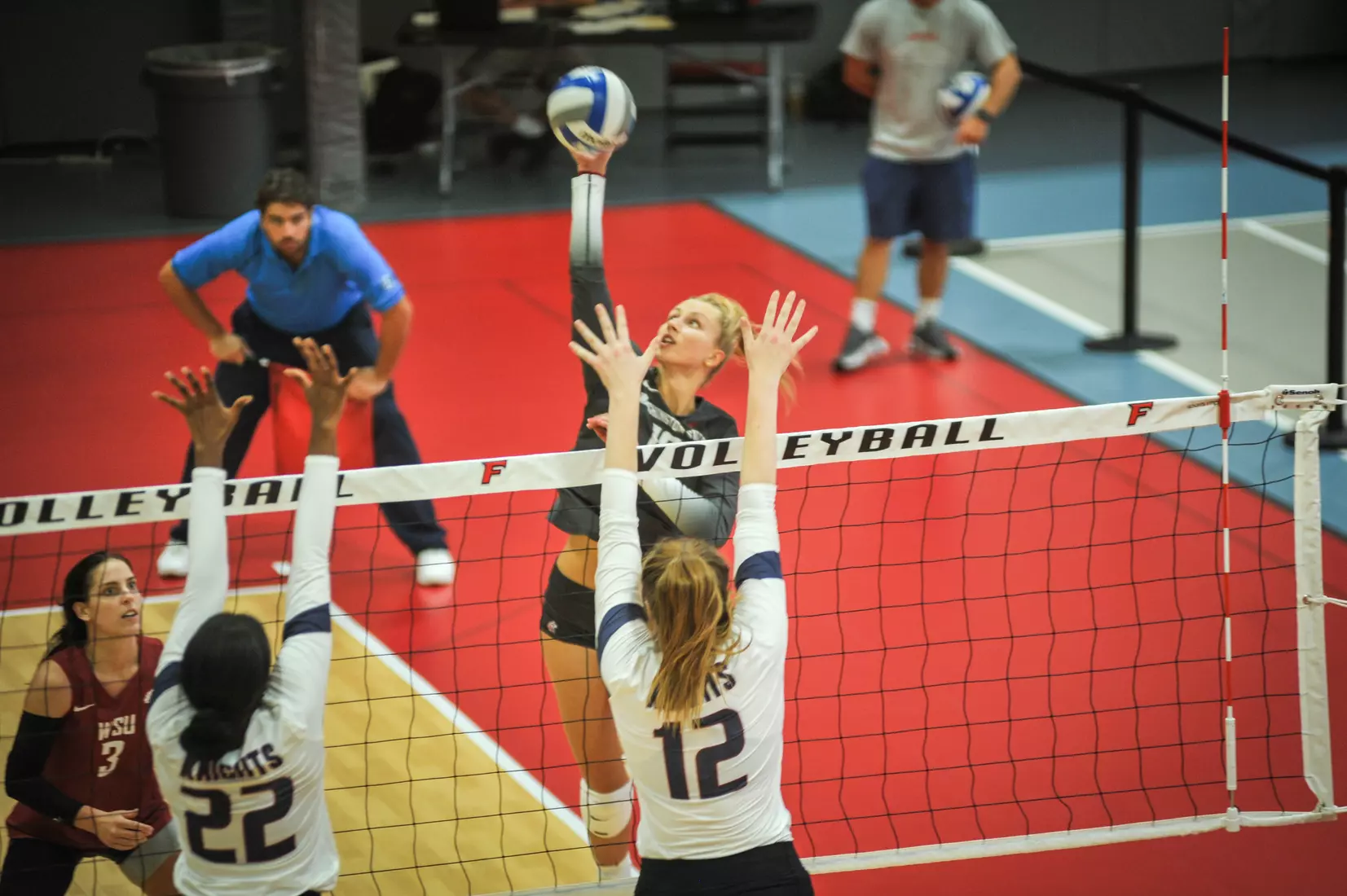 WSU defeated Fairleigh Dickinson, 3-0, at the Fairfield Invitational, on Saturday, Sept. 10.