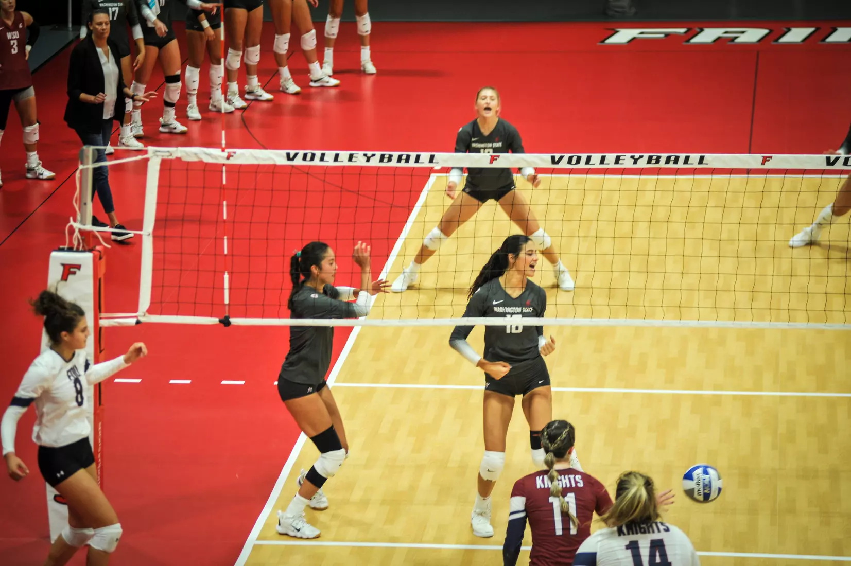 WSU defeated Fairleigh Dickinson, 3-0, at the Fairfield Invitational, on Saturday, Sept. 10.