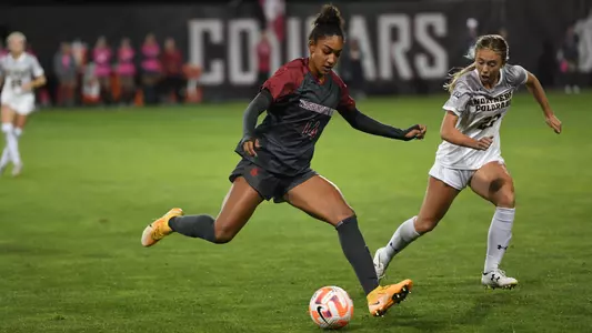 Margie Detrizio cuts back against Northern Colorado