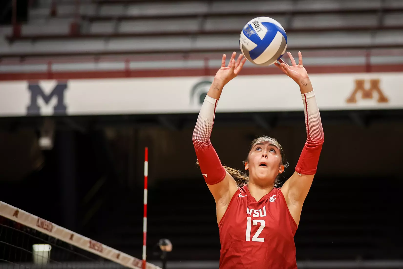 WSU volleyball fell in five sets to No. 22 Pepperdine at the University of Minnesota Diet Coke Classic.