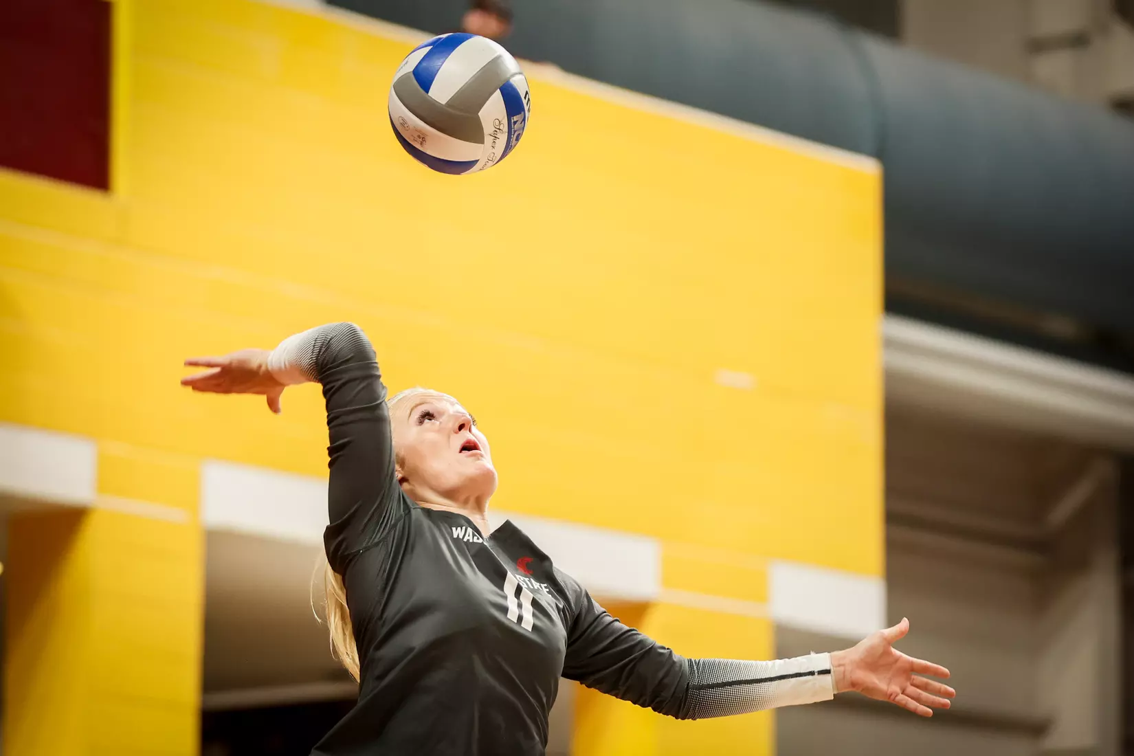 WSU volleyball fell, 3-1, at sixth-ranked Minnesota.