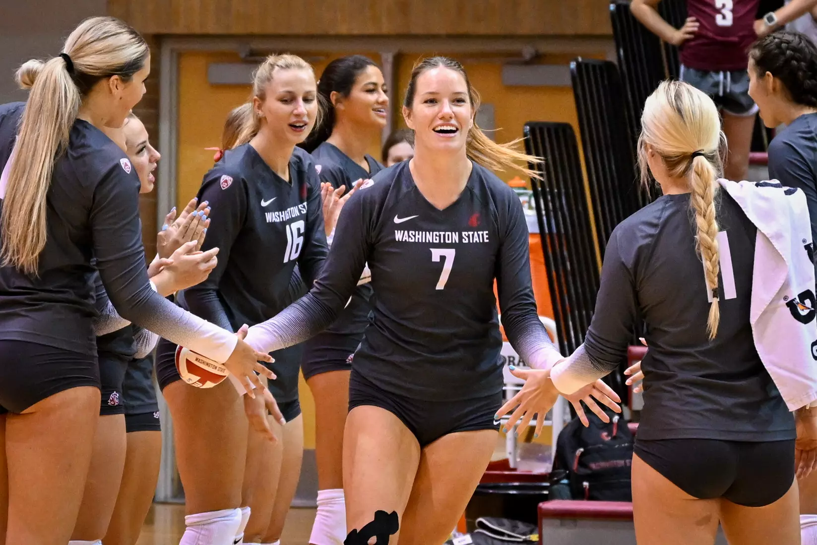WSU volleyball defeats Belmont, 3-1, on Friday, Sept. 2, 2022.