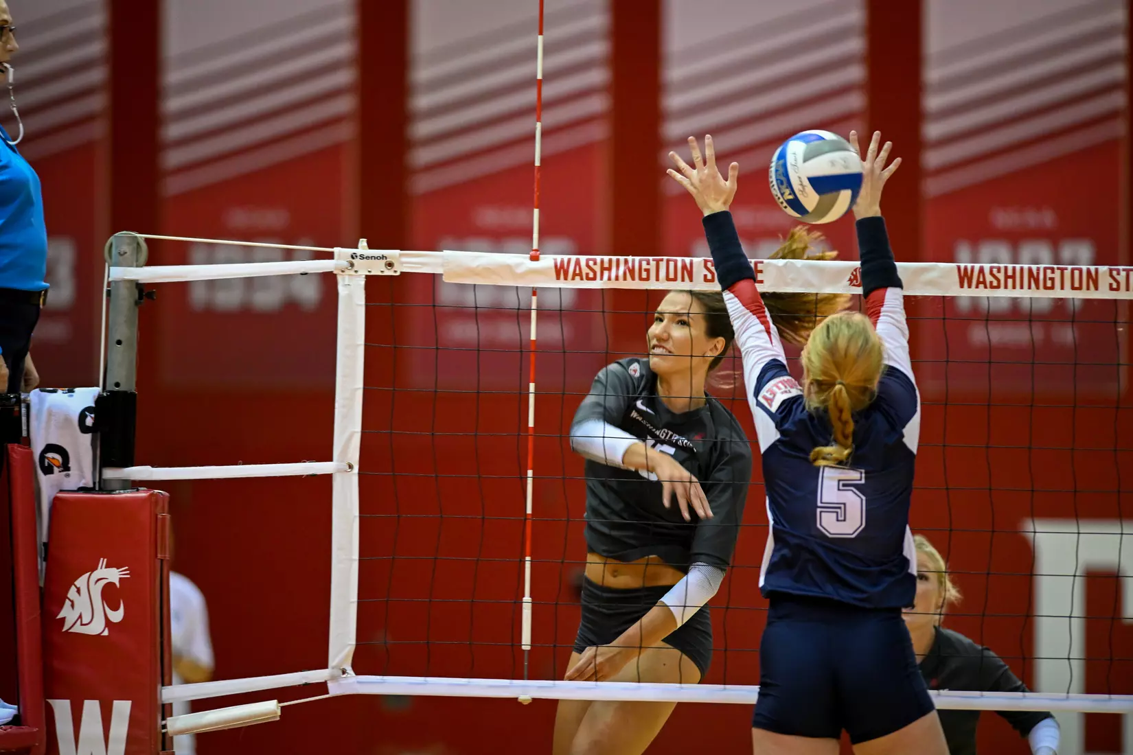 WSU volleyball defeats Belmont, 3-1, on Friday, Sept. 2, 2022.