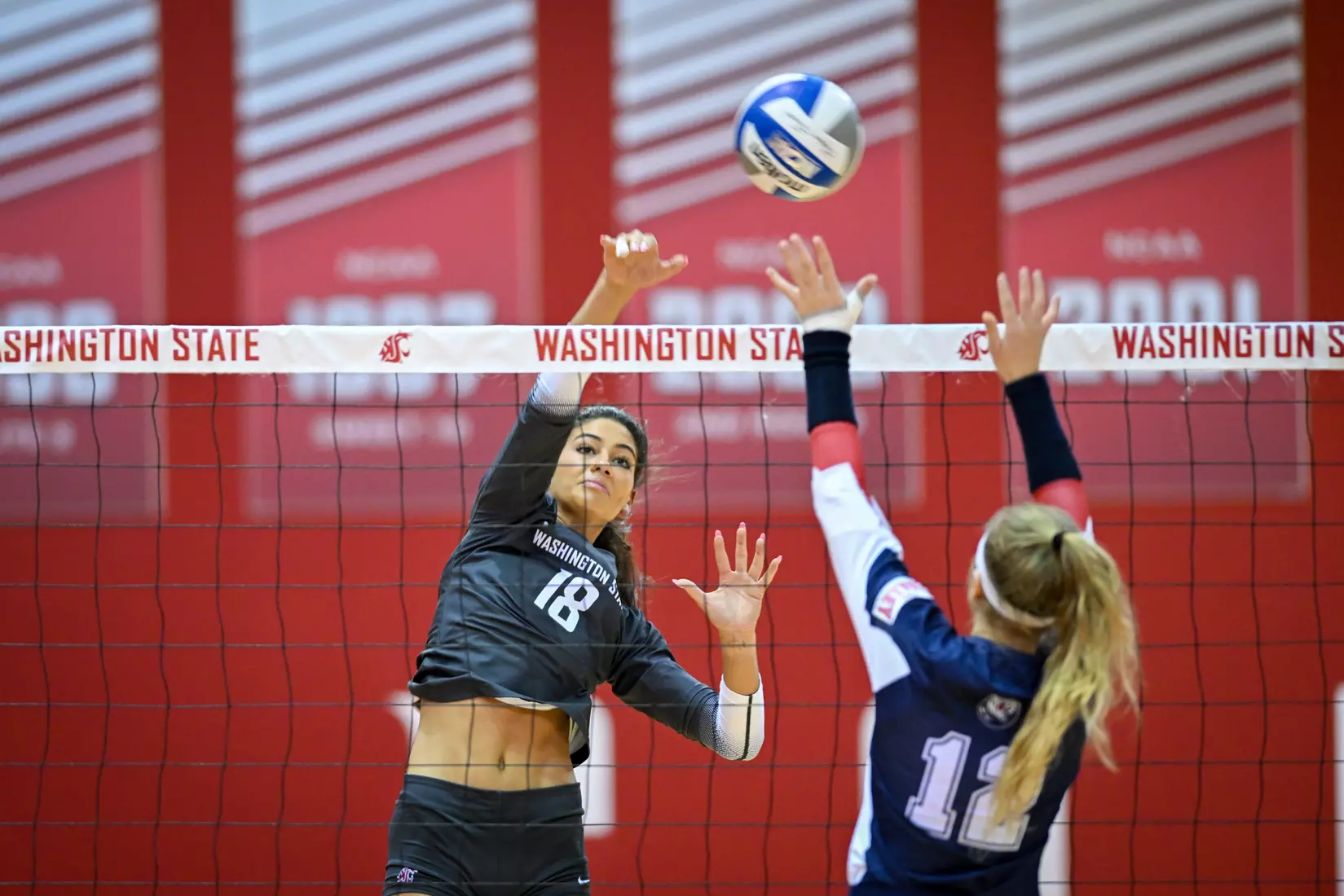 WSU volleyball defeats Belmont, 3-1, on Friday, Sept. 2, 2022.