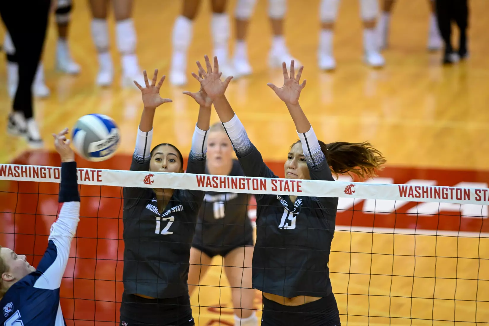 WSU volleyball defeats Belmont, 3-1, on Friday, Sept. 2, 2022.