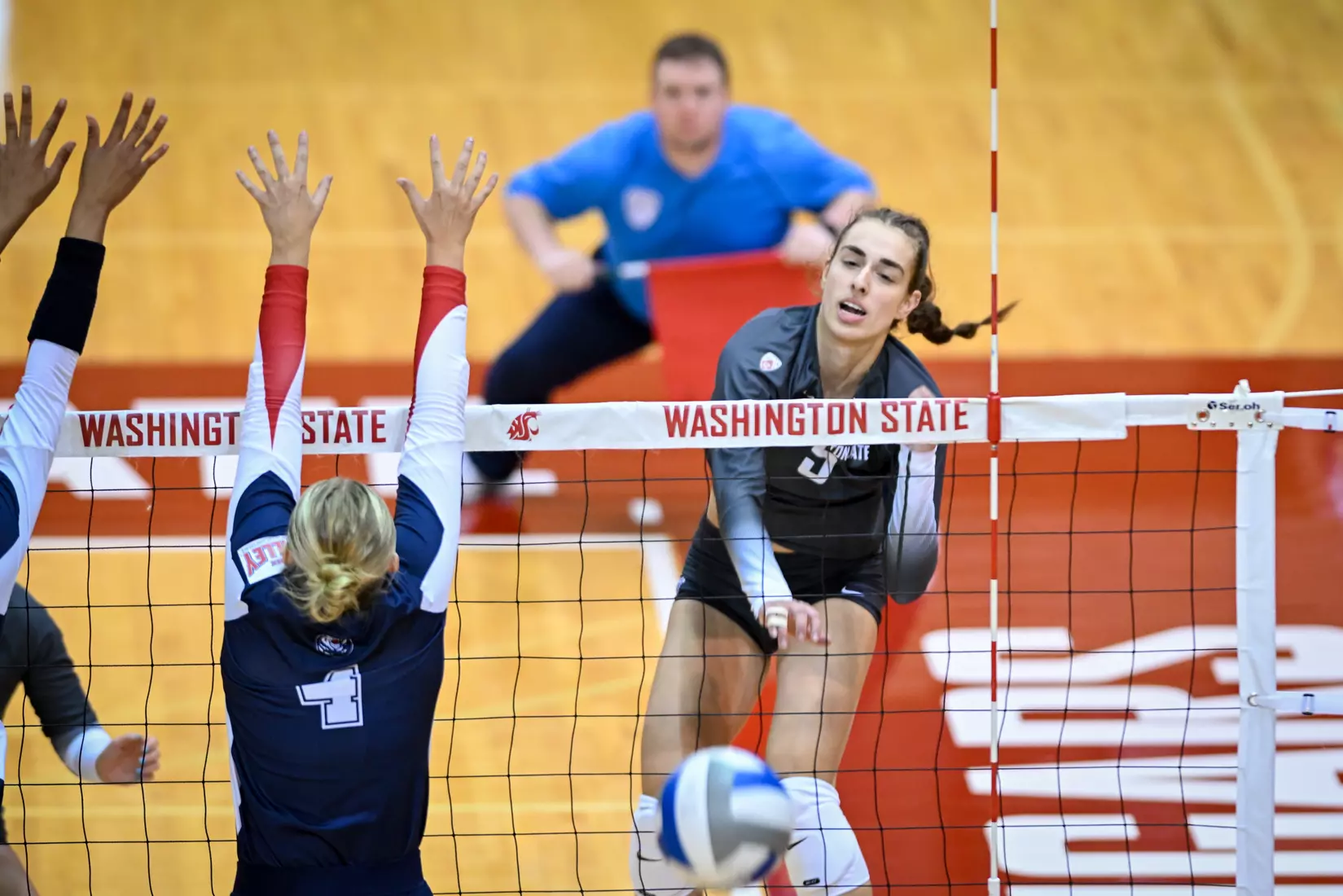 WSU volleyball defeats Belmont, 3-1, on Friday, Sept. 2, 2022.