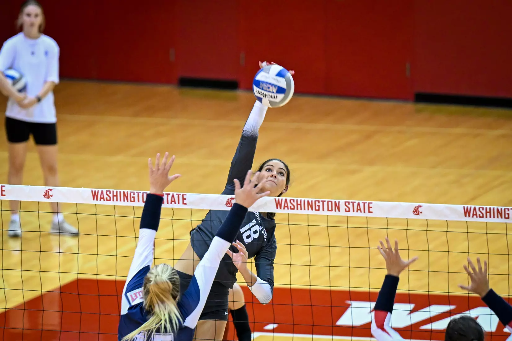 WSU volleyball defeats Belmont, 3-1, on Friday, Sept. 2, 2022.