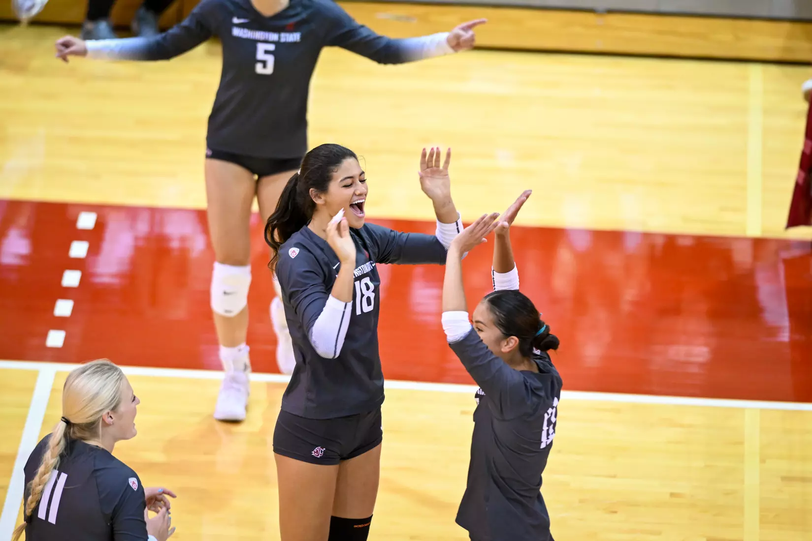 WSU volleyball defeats Belmont, 3-1, on Friday, Sept. 2, 2022.