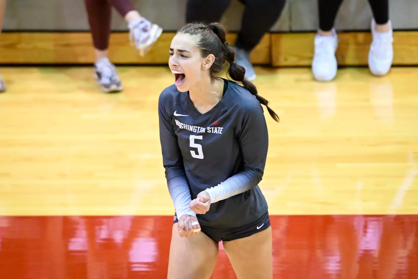 WSU volleyball defeats Belmont, 3-1, on Friday, Sept. 2, 2022.