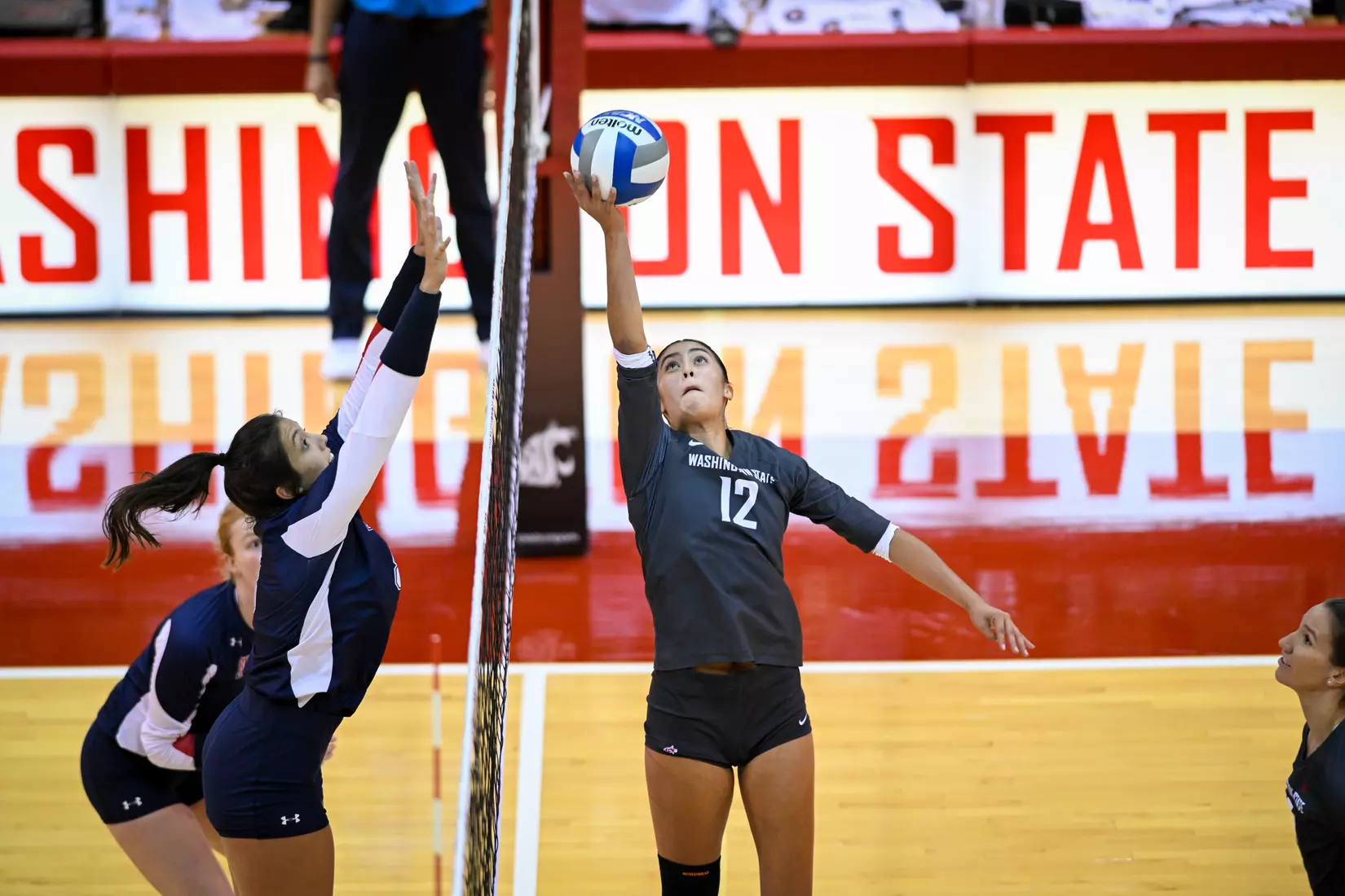 WSU volleyball defeats Belmont, 3-1, on Friday, Sept. 2, 2022.