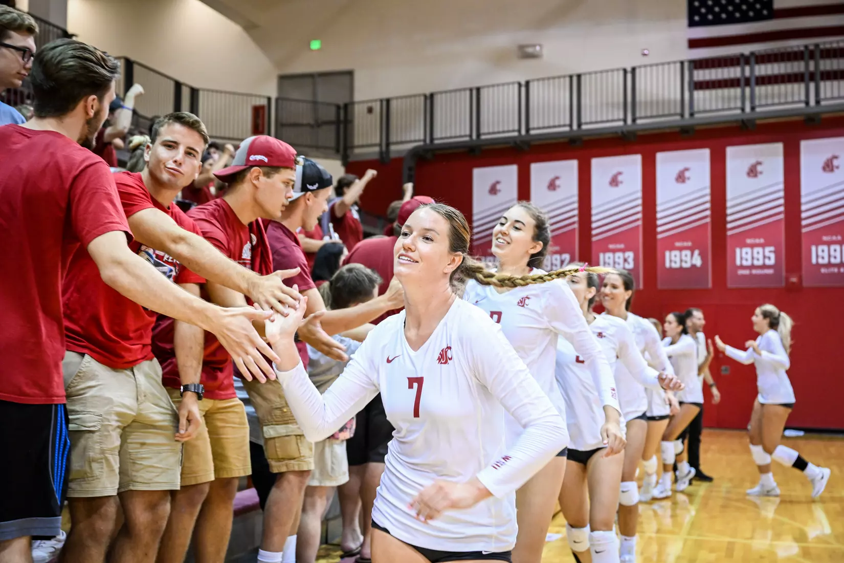 Washington State volleyball defeated CSU Bakersfield, 3-1, on Friday, Sept. 2, 2022.