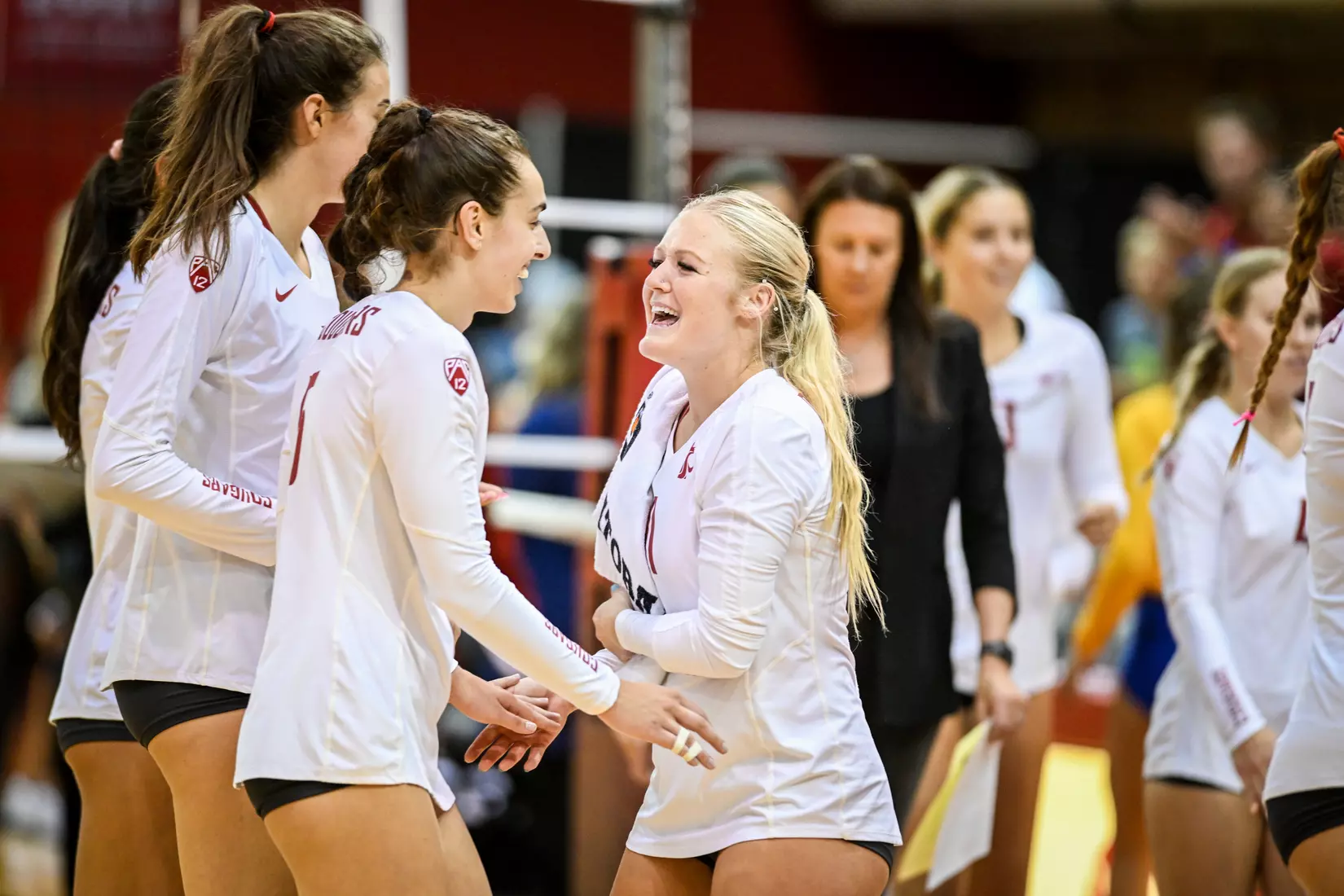 Washington State volleyball defeated CSU Bakersfield, 3-1, on Friday, Sept. 2, 2022.