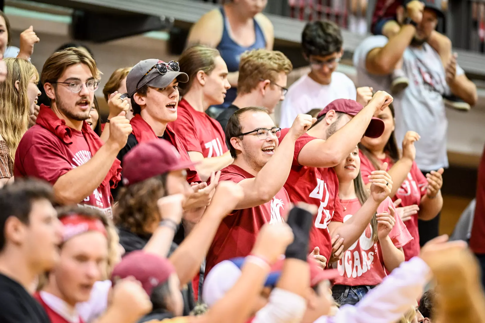 Washington State volleyball defeated CSU Bakersfield, 3-1, on Friday, Sept. 2, 2022.