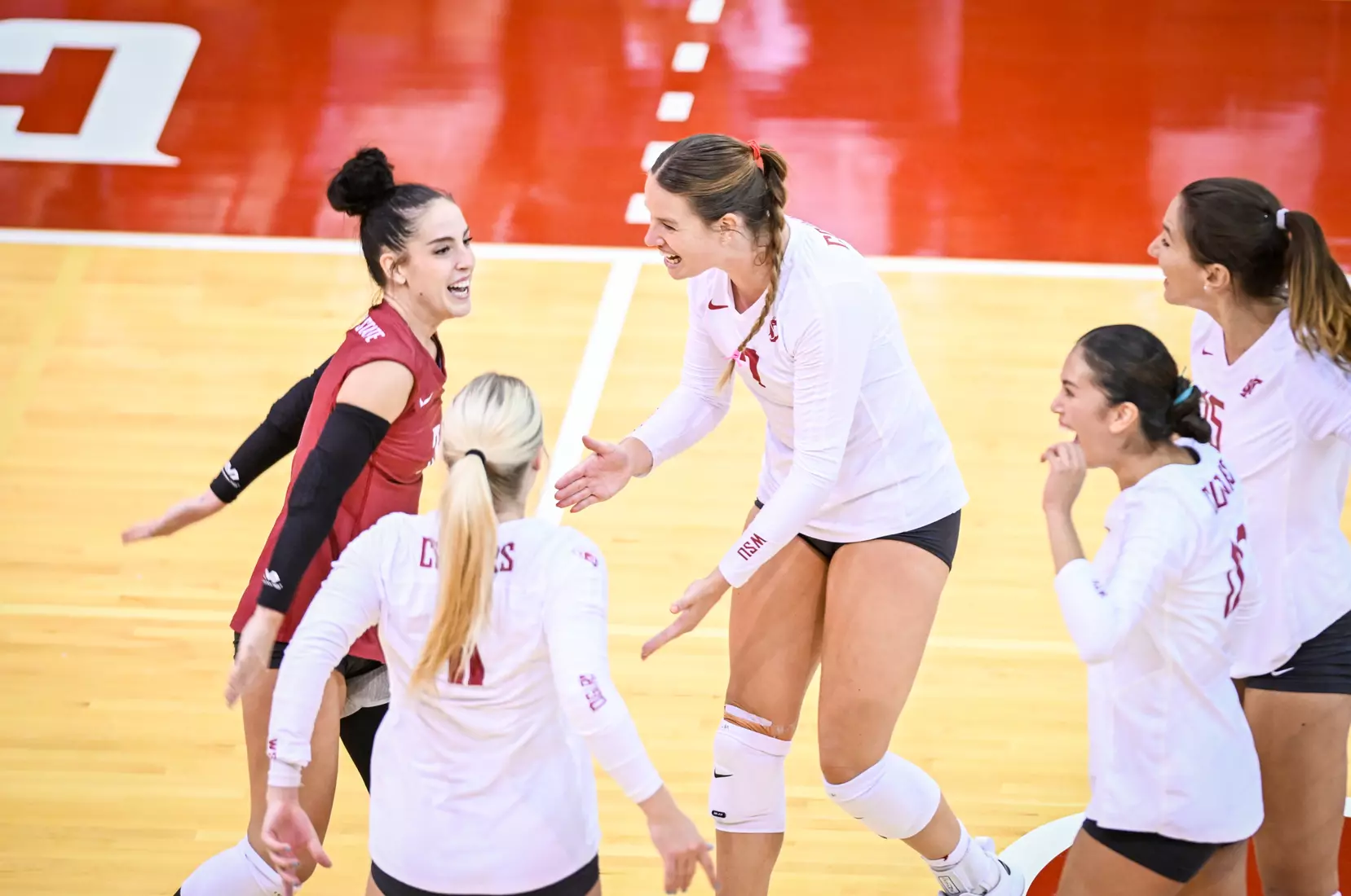 Washington State volleyball defeated CSU Bakersfield, 3-1, on Friday, Sept. 2, 2022.
