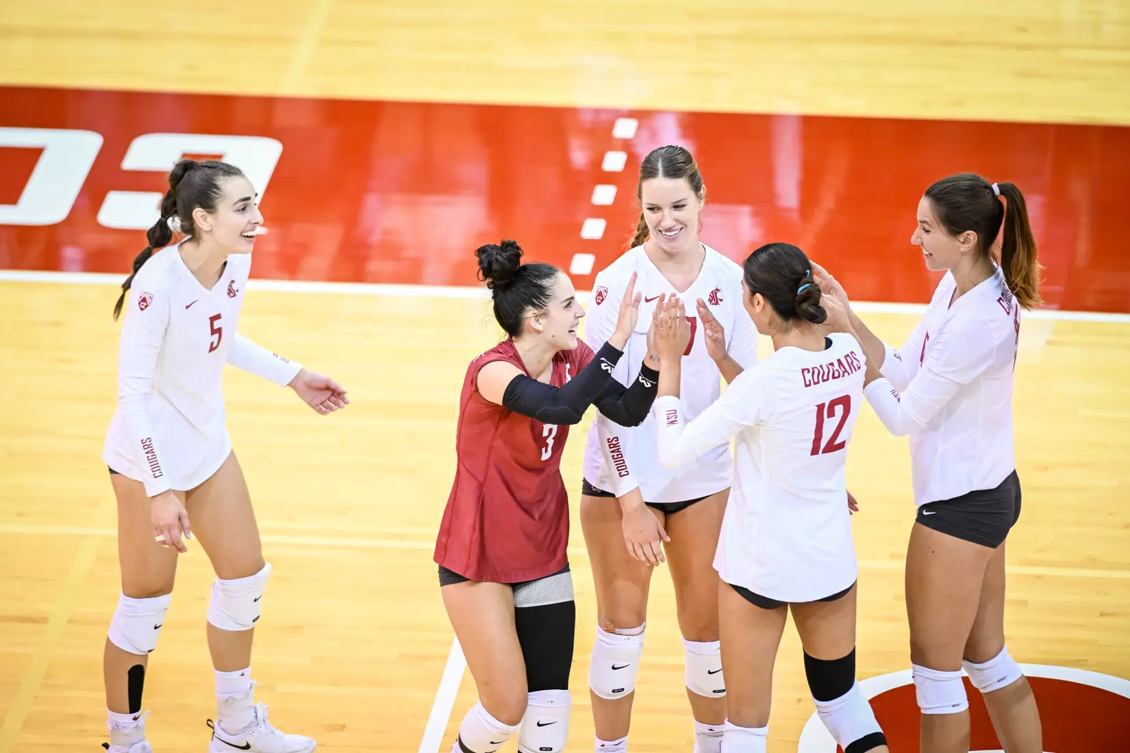 Washington State volleyball defeated CSU Bakersfield, 3-1, on Friday, Sept. 2, 2022.