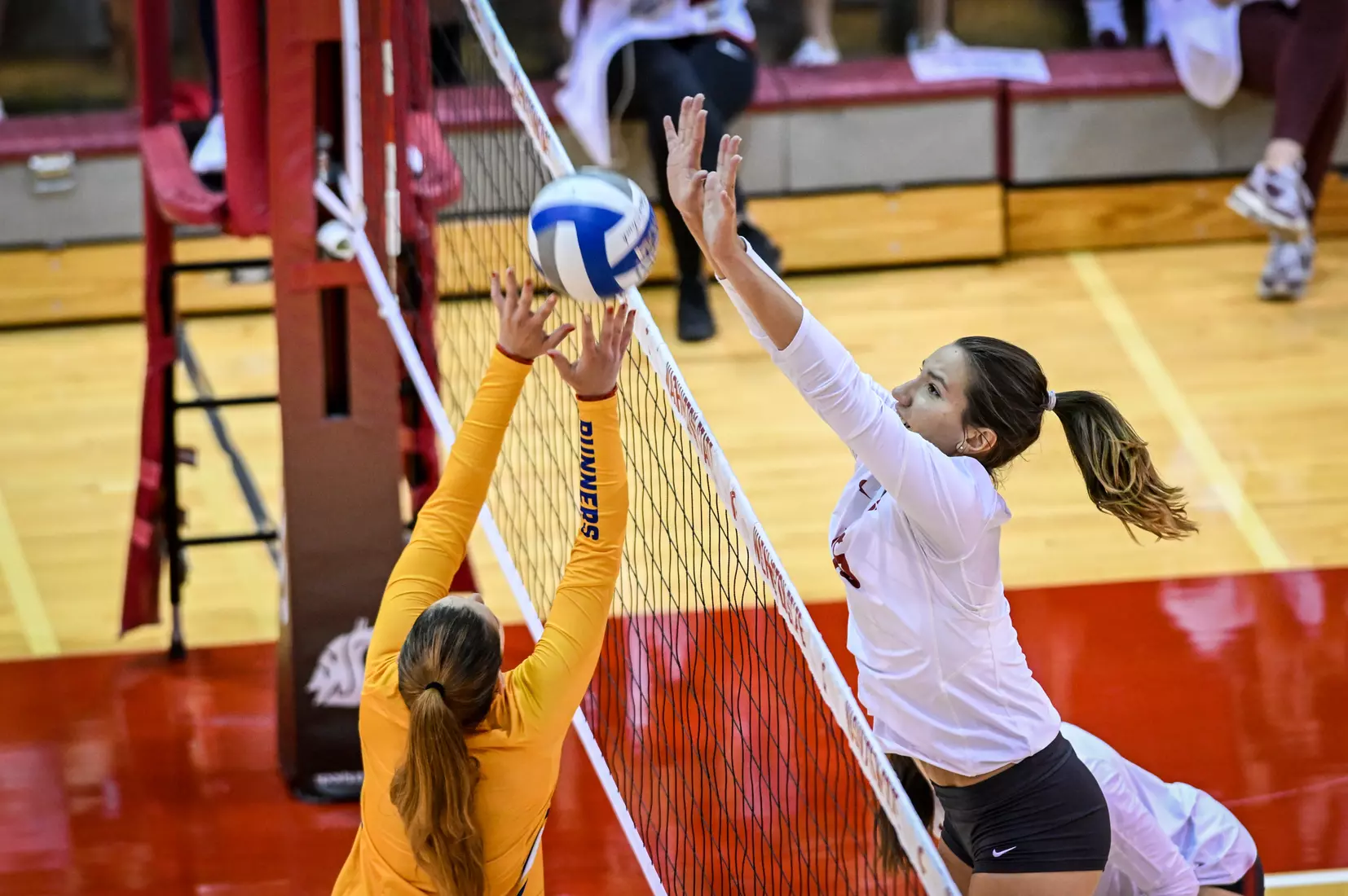 Washington State volleyball defeated CSU Bakersfield, 3-1, on Friday, Sept. 2, 2022.