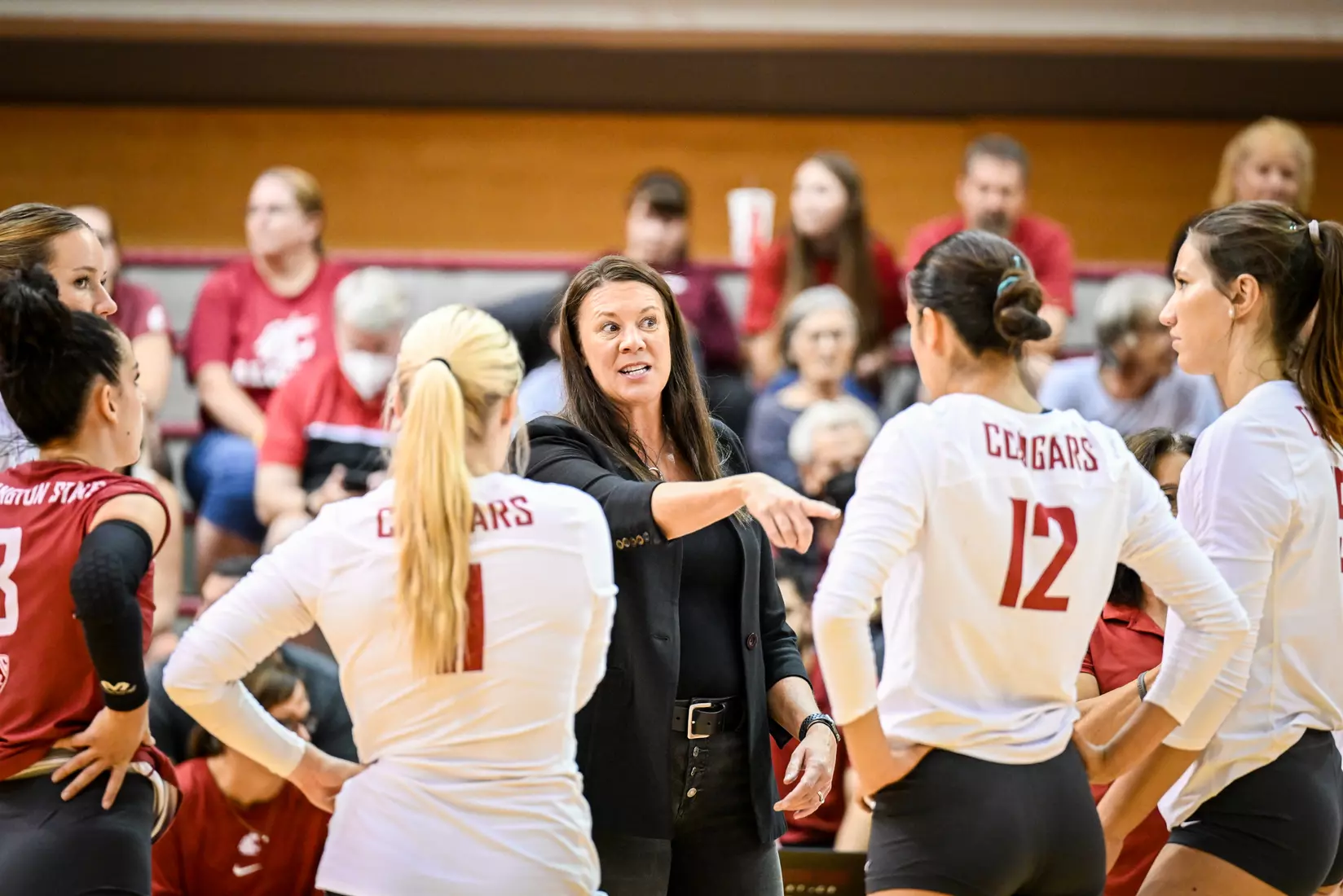 Washington State volleyball defeated CSU Bakersfield, 3-1, on Friday, Sept. 2, 2022.