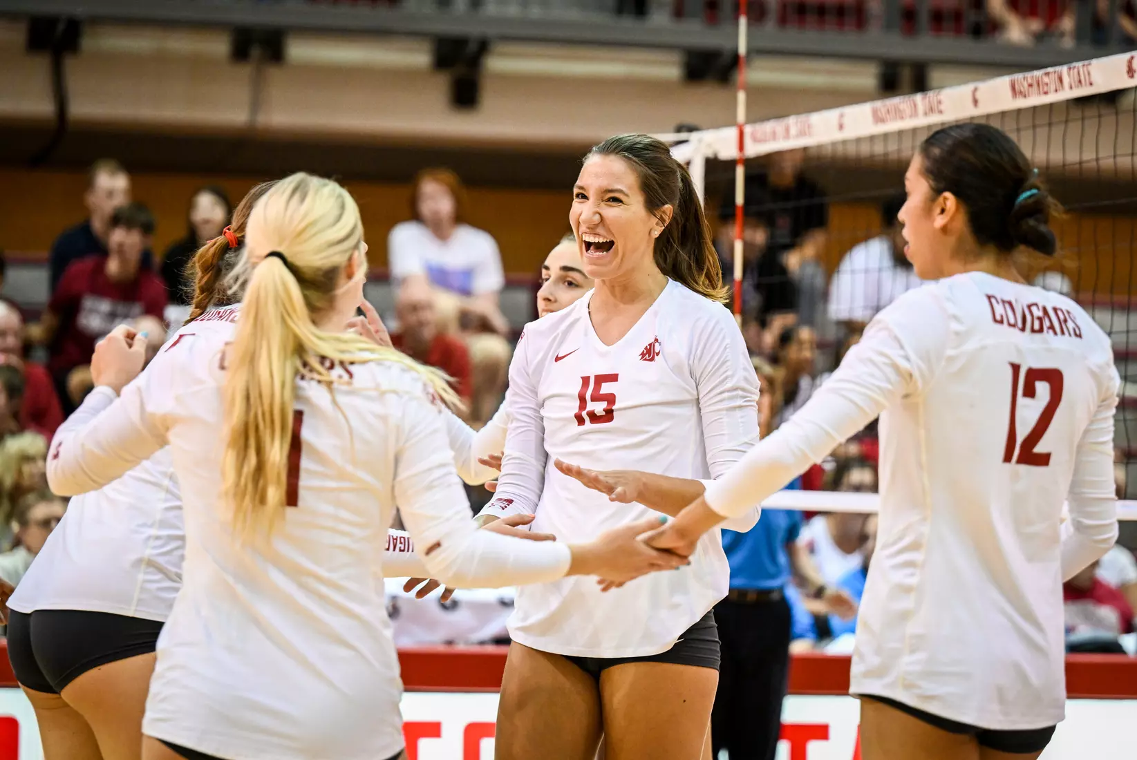 Washington State volleyball defeated CSU Bakersfield, 3-1, on Friday, Sept. 2, 2022.