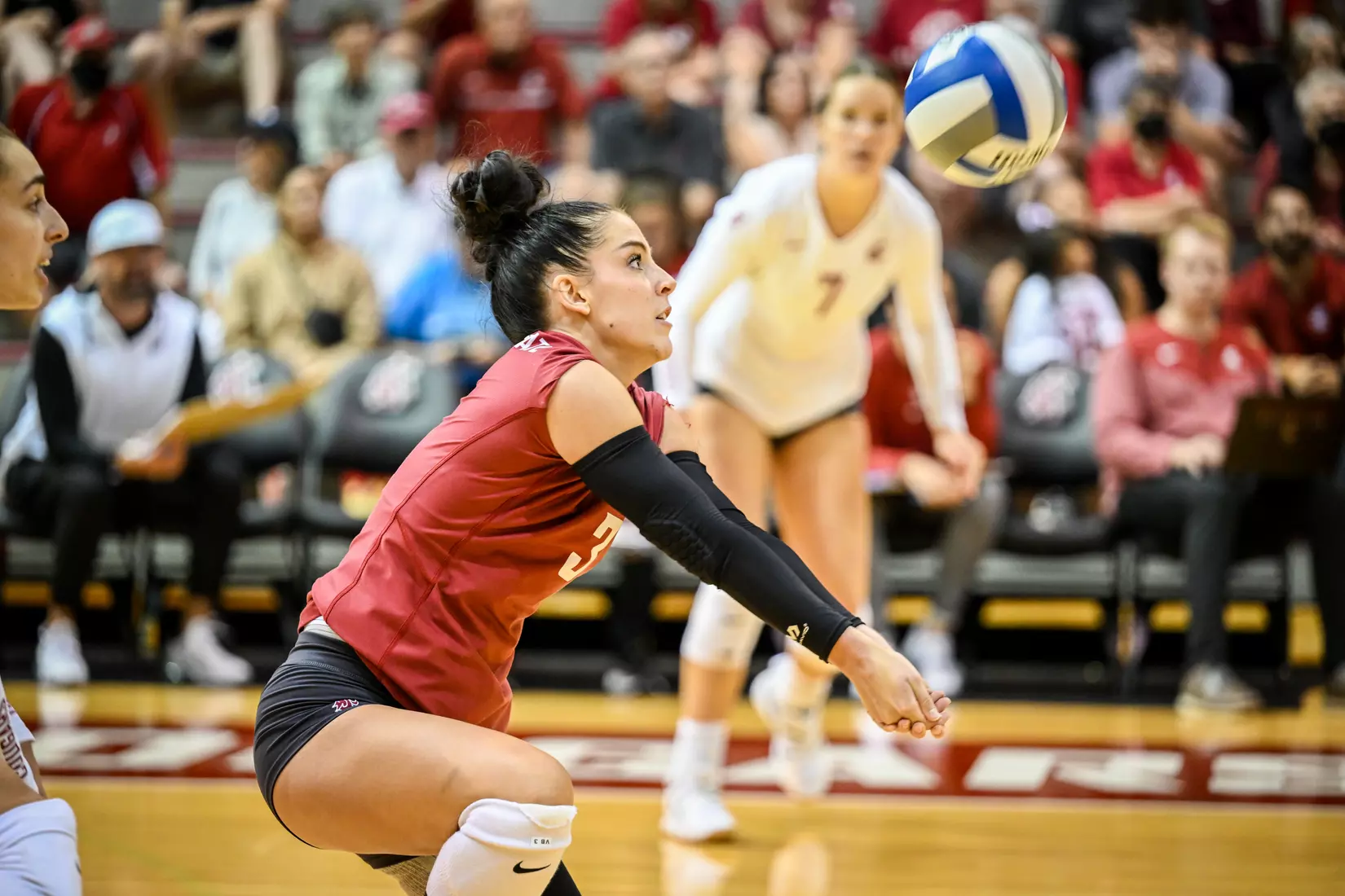 Washington State volleyball defeated CSU Bakersfield, 3-1, on Friday, Sept. 2, 2022.