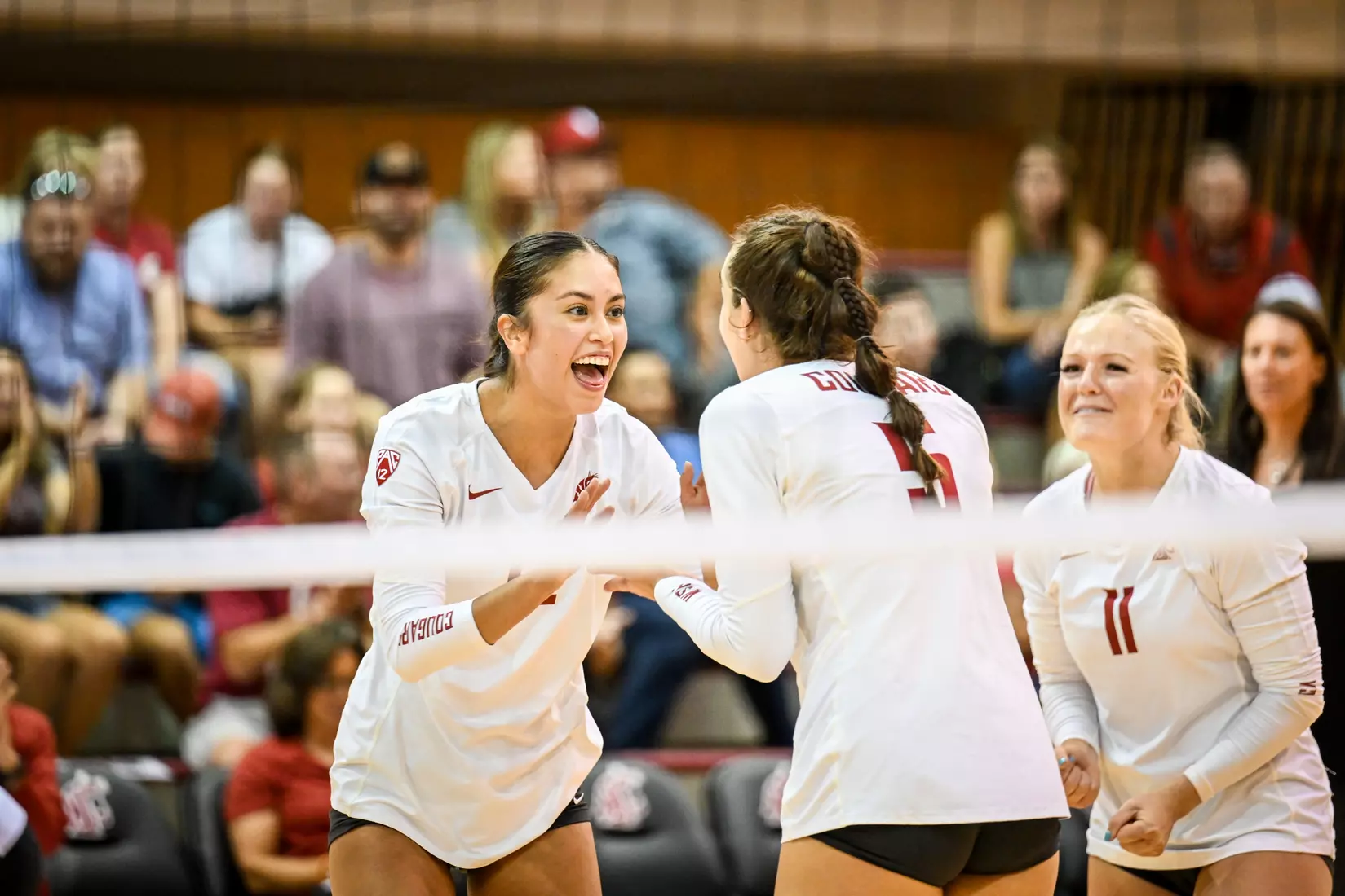 Washington State volleyball defeated CSU Bakersfield, 3-1, on Friday, Sept. 2, 2022.