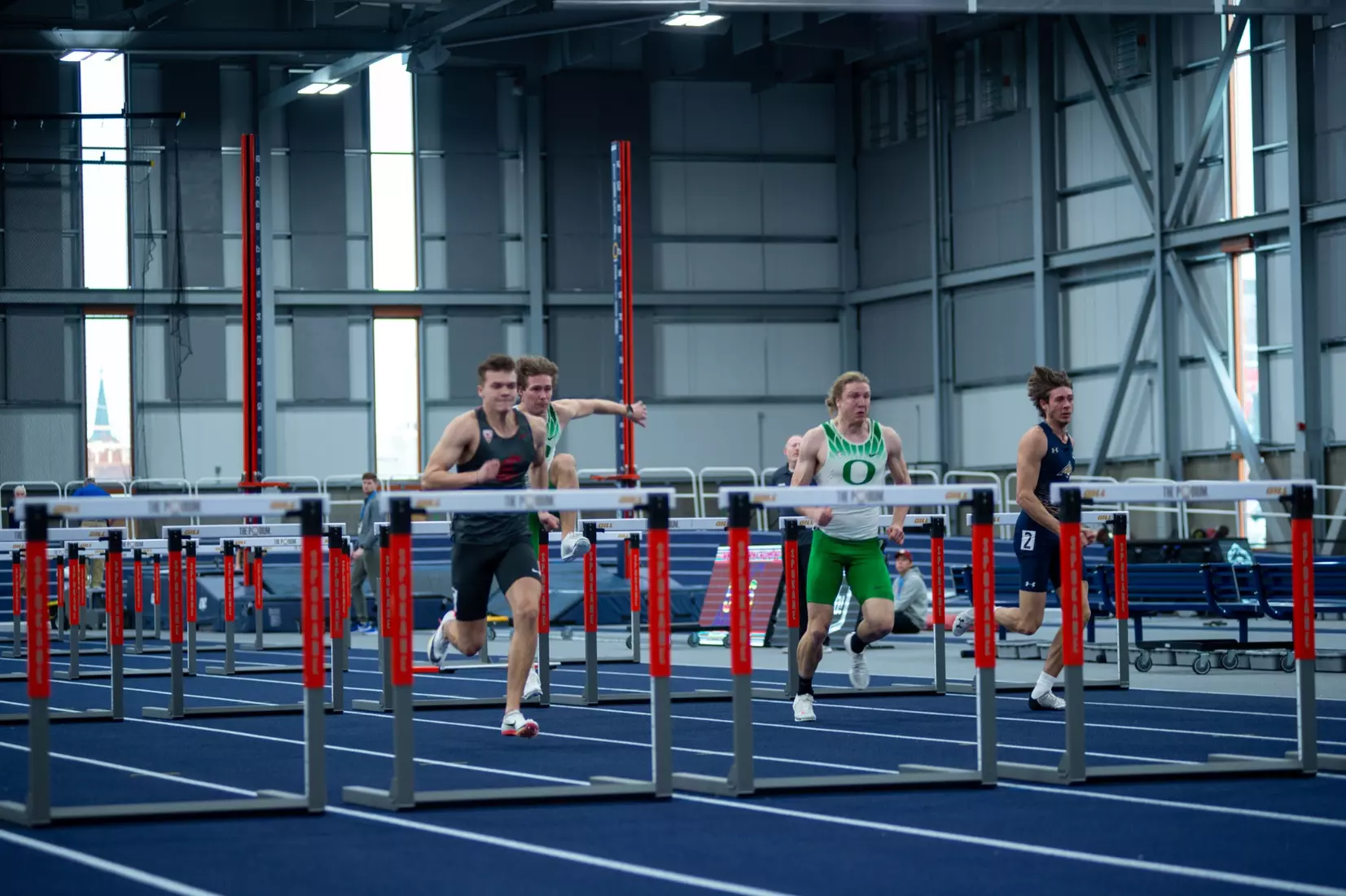 Washington State men's and women's track and field teams compete in the 2023 Cougar Classic at The Podium in Spokane, Wash.