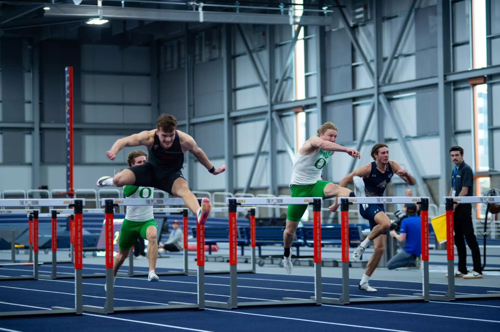 Washington State men's and women's track and field teams compete in the 2023 Cougar Classic at The Podium in Spokane, Wash.