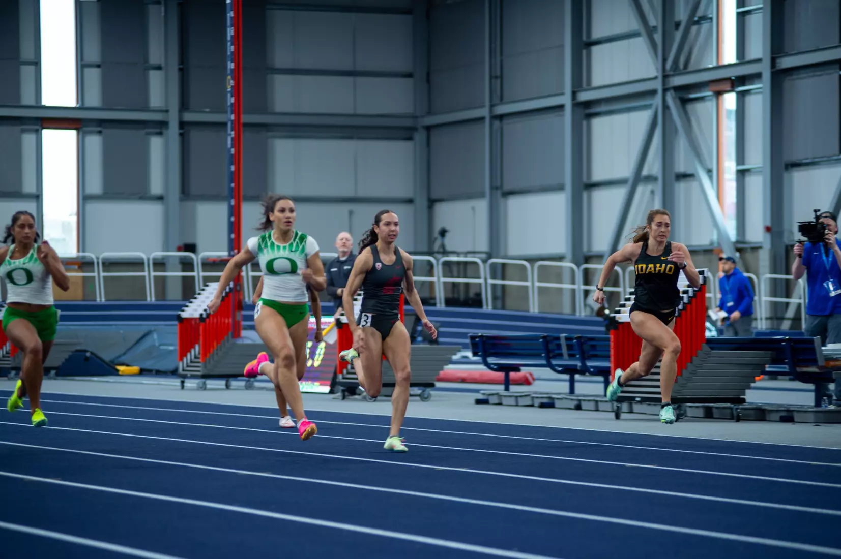 Washington State men's and women's track and field teams compete in the 2023 Cougar Classic at The Podium in Spokane, Wash.