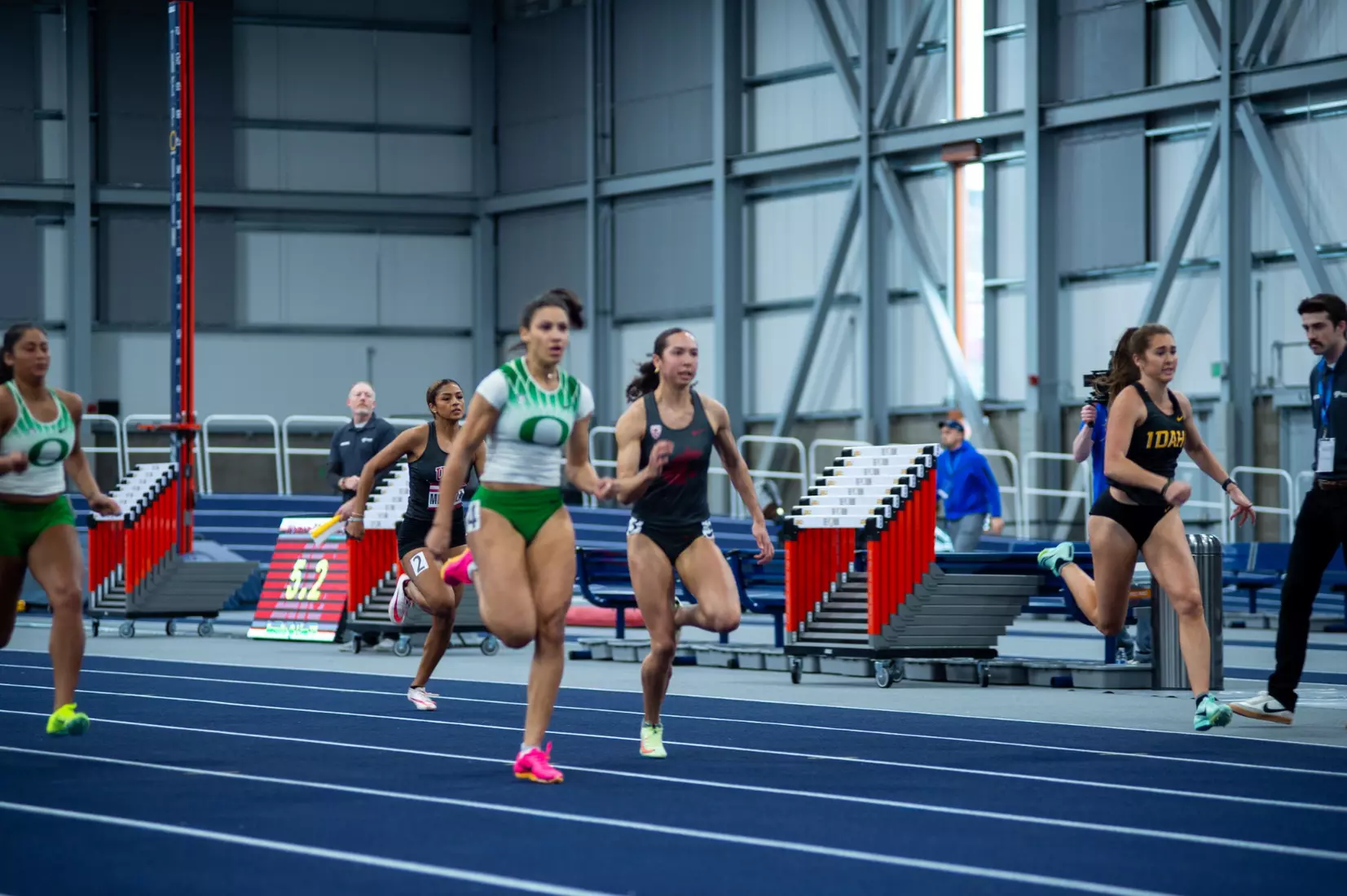 Washington State men's and women's track and field teams compete in the 2023 Cougar Classic at The Podium in Spokane, Wash.