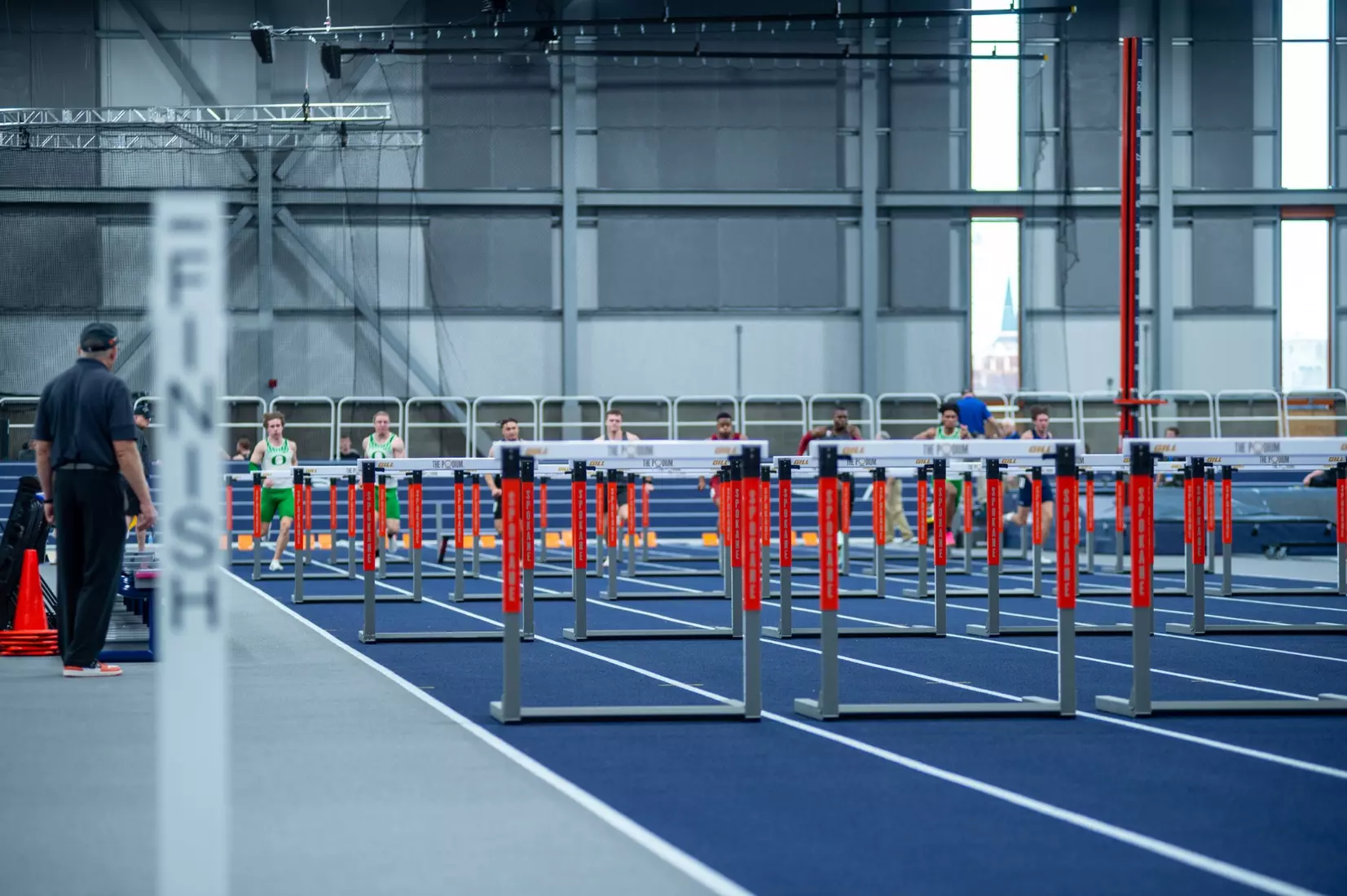 Washington State men's and women's track and field teams compete in the 2023 Cougar Classic at The Podium in Spokane, Wash.
