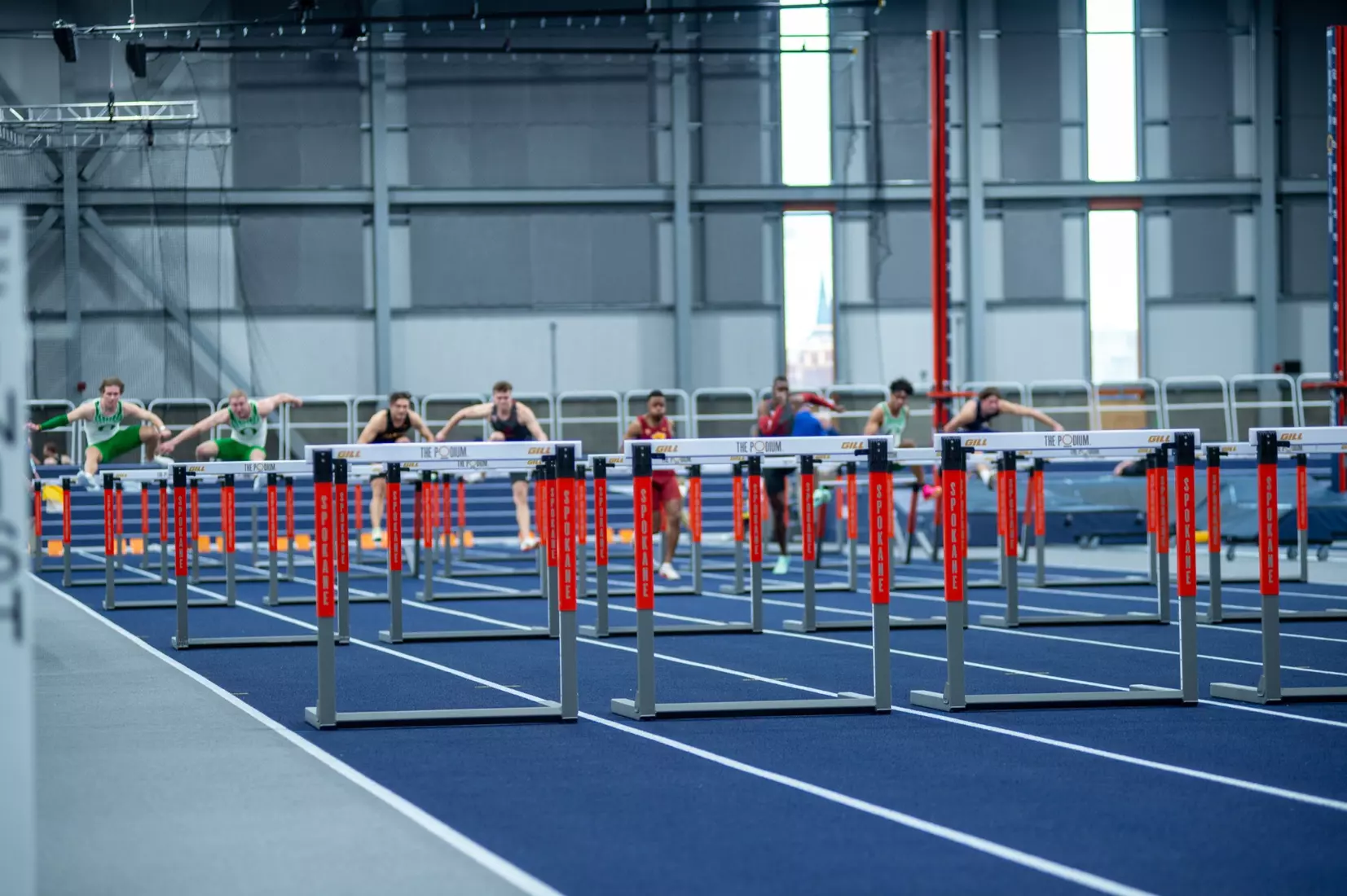 Washington State men's and women's track and field teams compete in the 2023 Cougar Classic at The Podium in Spokane, Wash.
