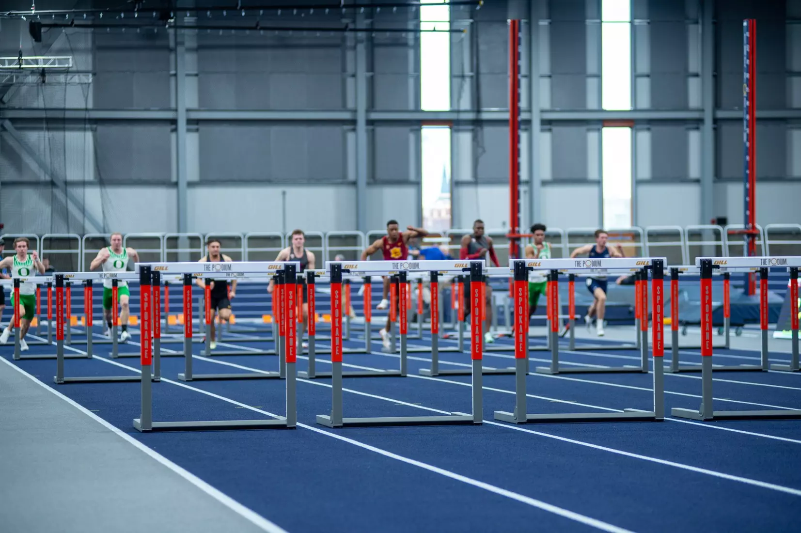 Washington State men's and women's track and field teams compete in the 2023 Cougar Classic at The Podium in Spokane, Wash.
